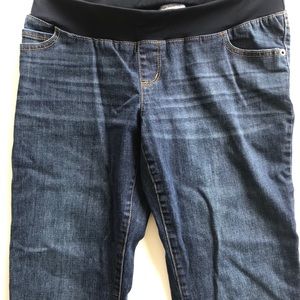 Liz Lange Maternity Stretch Dark Wash Jeans 6/32